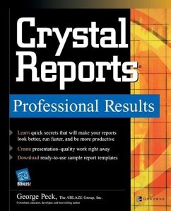 Crystal Reports Professional Results - Peck, George