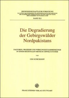 Cover Die Degradierung der Gebirgswälder Nordpakistans