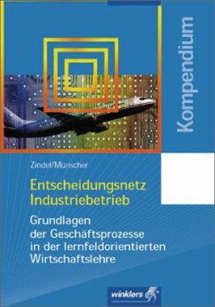 Entscheidungsnetz Industriebetrieb, Grundlagen der Geschäftsprozesse in der lernfeldorientierten Wirtschaftslehre - Zindel, Manfred; Münscher, Wilfried