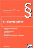Cover Strafprozessrecht, Karteikarten