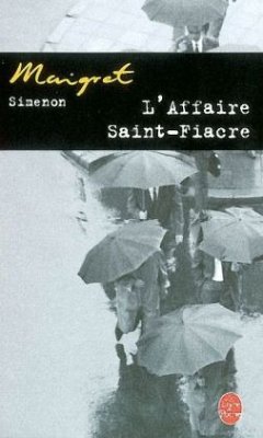 L'affaire Saint-Fiacre - Simenon, Georges
