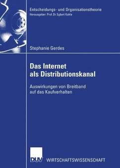 Das Internet als Distributionskanal - Gerdes, Stephanie