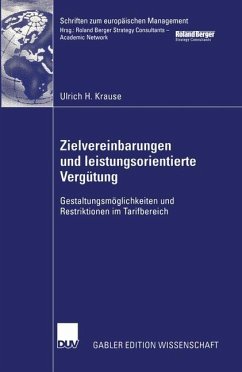Zielvereinbarungen und leistungsorientierte Vergütung - Krause, Ulrich H.