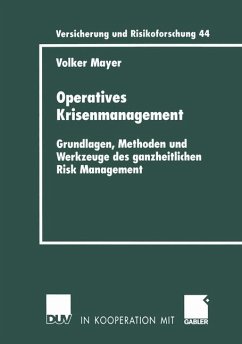 Operatives Krisenmanagement - Mayer, Volker