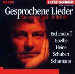 Gesprochene Lieder, 1 Audio-CD