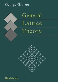 General Lattice Theory - Grätzer, George