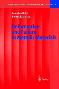 Deformation and Failure in Metallic Materials - Hutter, Kolumban / Baaser, Herbert (eds.)