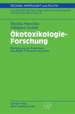 Ökotoxikologie-Forschung - Herrchen, Monika; Gruber, Edelgard