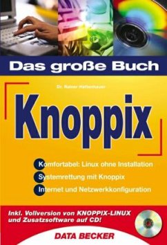 Cover Das große Buch Knoppix, m. CD-ROM