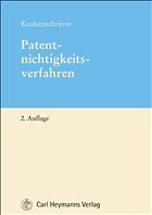 Patentnichtigkeitsverfahren - Keukenschrijver, Alfred Patentnichtigkeitsverfahren - Keukenschrijver, Alfred