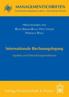 Cover Internationale Rechnungslegung.