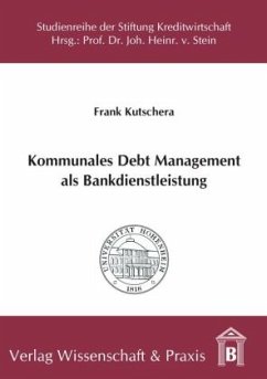 Cover Kommunales Debt Management als Bankdienstleistung.