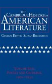Poetry and Criticism 1900-1950/The Cambridge History of American Literature