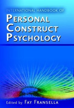 International Handbook of Personal Construct Psychology - Fransella, Fay