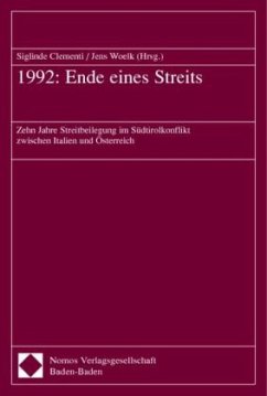 1992: Ende eines Streits