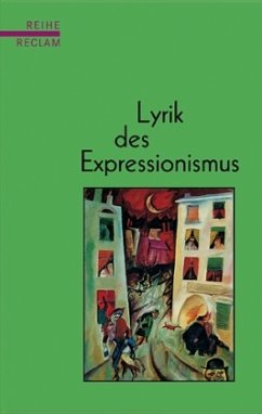 Cover Lyrik des Expressionismus