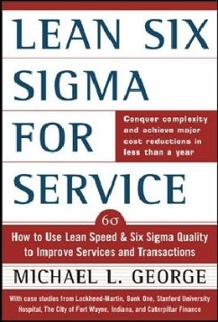 Lean Six Sigma for Service - George, Michael L.
