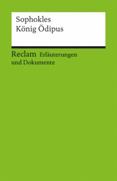 Sophokles 'König Ödipus' - Sophokles / Zimmermann, Bernhard