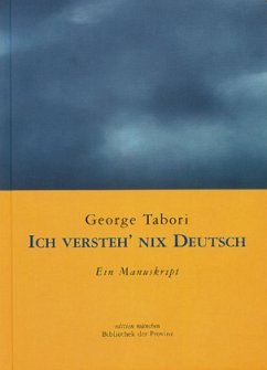 Ich versteh' nix Deutsch - Tabori, George