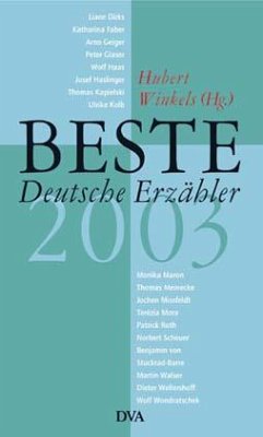 Beste Deutsche Erzähler 2003 - Winkels, Hubert (Hrsg.)