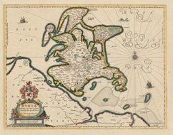 Historische Landkarte der Insel Rügen 1647, Plano - Lubbin, Eilhard