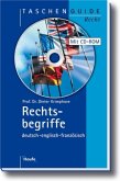 Rechtsbegriffe, deutsch - englisch - französisch, m. CD-ROM