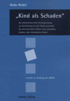 'Kind als Schaden' - Riedel, Ulrike