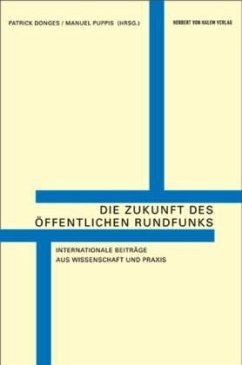Cover Die Zukunft des öffentlichen Rundfunks