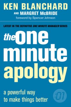 The One Minute Apology - Blanchard, Kenneth H.;McBride, Margret