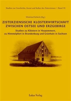 Zisterziensische Klosterwirtschaft zwischen Ostsee und Erzgebirge - Schich, Winfried (Hrsg.)