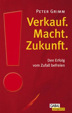 Verkauf. Macht. Zukunft - Grimm, Peter