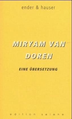 Miryam van Doren