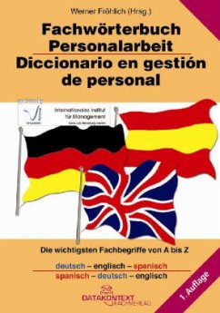 Fachwörterbuch der Personalarbeit. Diccionario en gestión de personal - Fröhlich, Werner (Hrsg.)