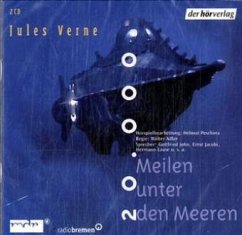 20000 Meilen unter den Meeren, 2 Audio-CDs - Verne, Jules