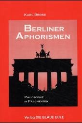 Cover Berliner Aphorismen