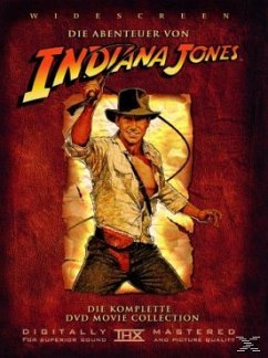 Indiana Jones Boxset, 4 DVDs