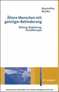 Cover Ältere Menschen mit geistiger Behinderung