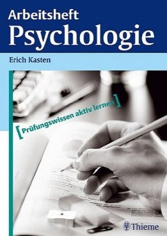 Arbeitsheft Psychologie - Kasten, Erich