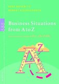 Business Situations from A to Z