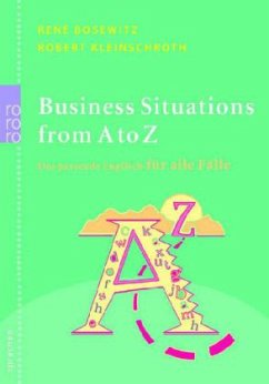 Business Situations from A to Z - Bosewitz, René; Kleinschroth, Robert