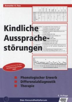 Cover Kindliche Aussprachestörungen
