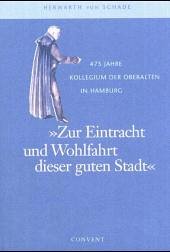 Cover 'Zur Eintracht und Wohlfahrt dieser guten Stadt'