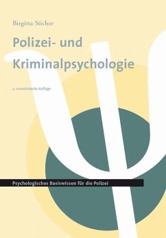 Polizei- und Kriminalpsychologie 1 - Sticher, Birgitta