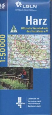 Cover Topographische Karte Niedersachsen Harz, 2 Bl.