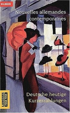 Nouvelles allemandes contemporaines. Deutsche heutige Kurzerzählungen Cover Nouvelles allemandes contemporaines. Deutsche heutige Kurzerzählungen