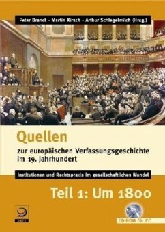 Quellen zur europäischen Verfassungsgeschichte im 19. Jahrhundert, CD-ROM. Tl.1