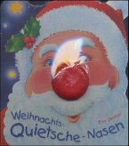 Weihnachts-Quietsche-Nasen, m. Stoff-Quietsche-Nase