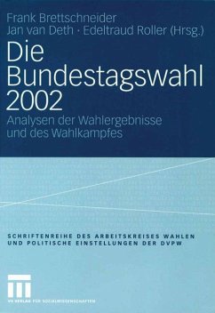 Die Bundestagswahl 2002 - Brettschneider, Frank / Deth, Jan van / Roller, Edeltraud (Hgg.)