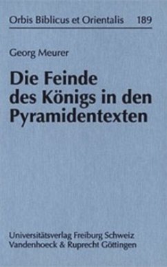 Cover Die Feinde des Königs in den Pyramidentexten
