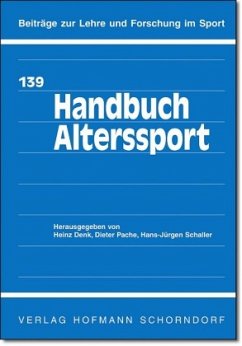 Handbuch Alterssport - Denk, Heinz;Pache, Dieter;Schaller, Hans J